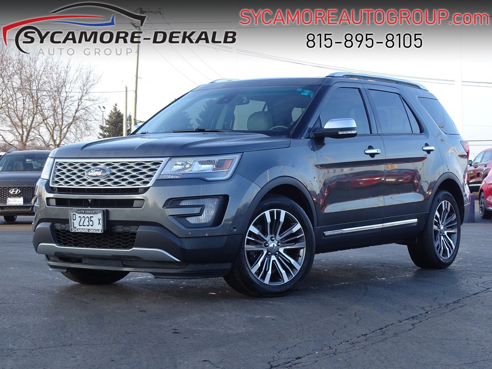 Pre Owned 2016 Ford Explorer Platinum With Navigation 4wd
